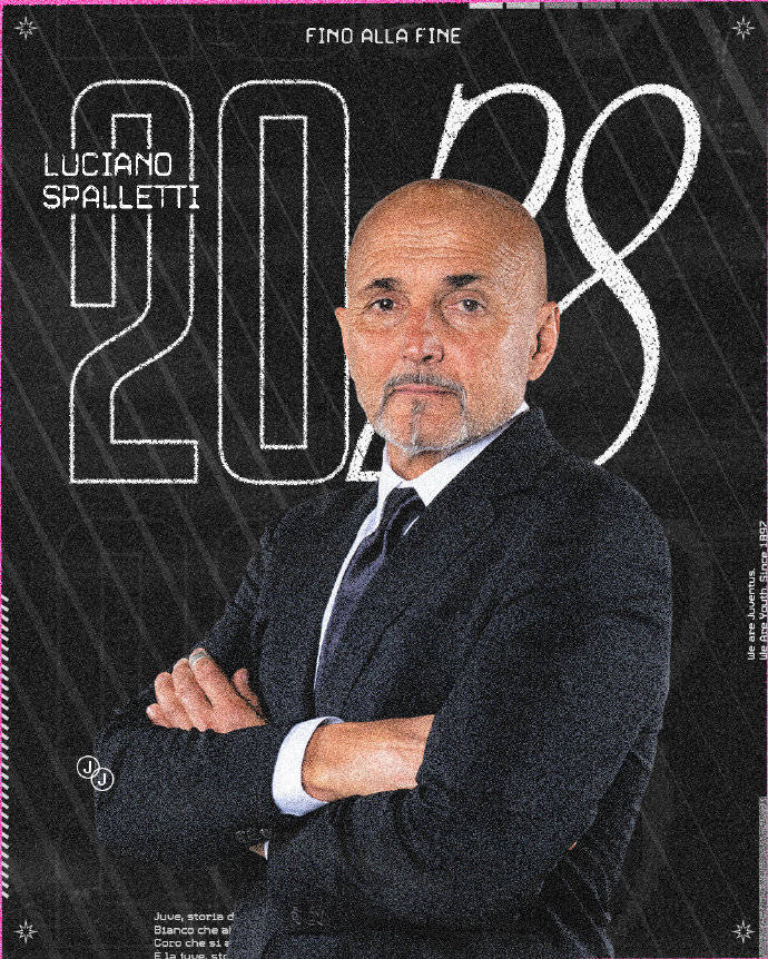 继续合作！尤文官方：与主帅斯帕莱蒂续约至2028年